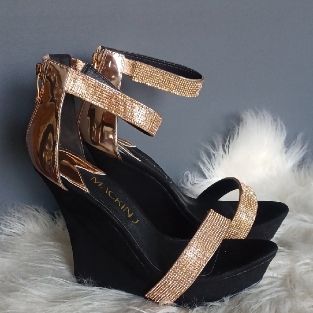 Mackin J Wedge Sandals
